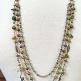 Medina Necklace Unakite