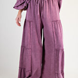 Mineral Washed Tired Pants