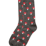 Women's Mushroom Cashmere Crew Socks