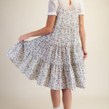 Floral Seersucker Dress