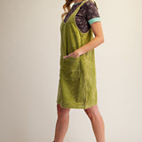 Chartreuse Corduroy Jumper