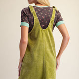 Chartreuse Corduroy Jumper