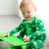 Camo Chameleon Footed One Piece Pajama