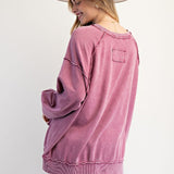 Red Bean Peace Pullover