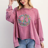Red Bean Peace Pullover