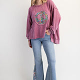 Red Bean Peace Pullover