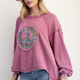 Red Bean Peace Pullover