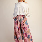Washed Knit Off Shoulder Top