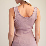 Ruffle Knit Tank