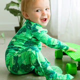Camo Chameleon Footed One Piece Pajama