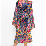 Johnny Was Cozy Robe-Darnahta Print