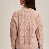 Scalloped Knit Sweater