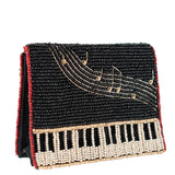 Ebony and Ivory-Piano Wallet