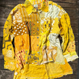 Patchwork Sunrise Top