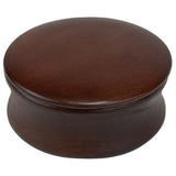 Dark Wood Shaving Bowl