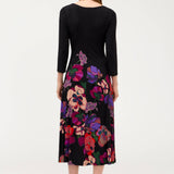 Janie Fav. V-neck Dress- Tajunga