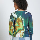 Liquid Marble Knit Top
