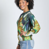 Liquid Marble Knit Top