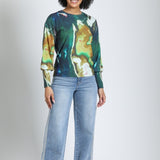 Liquid Marble Knit Top