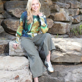 Liquid Marble Knit Top