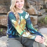 Liquid Marble Knit Top