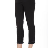 Olivia Pull-On Crop Frayed Jean