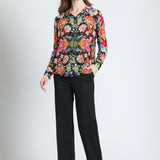 Desert Rose Button-up w/Roll Sleeve