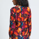 Jewel Twilight Crossover Top w/Tassel