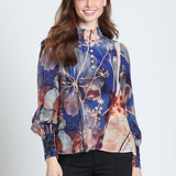 Twilight Indigo Blouse
