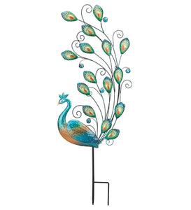 Peacock Stake/Wall Decor