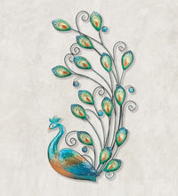Load image into Gallery viewer, Peacock Stake/Wall Decor
