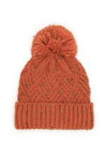 Load image into Gallery viewer, Confetti Chevron Cable Beanie

