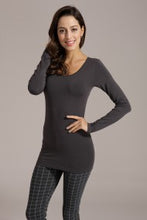 Load image into Gallery viewer, Fitted Bamboo Long Sleeve Top

