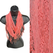 Load image into Gallery viewer, Infinity Lace Fashion Scarf

