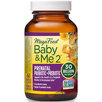 Baby & Me 2 Prenatal Probiotic + Prebiotic