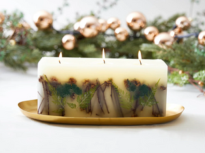 Forest  Brick Botanical Candle